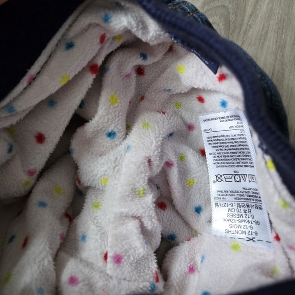 GAP Kids Dark Blue Jeans with Navy Waistband - Picture 4 of 4